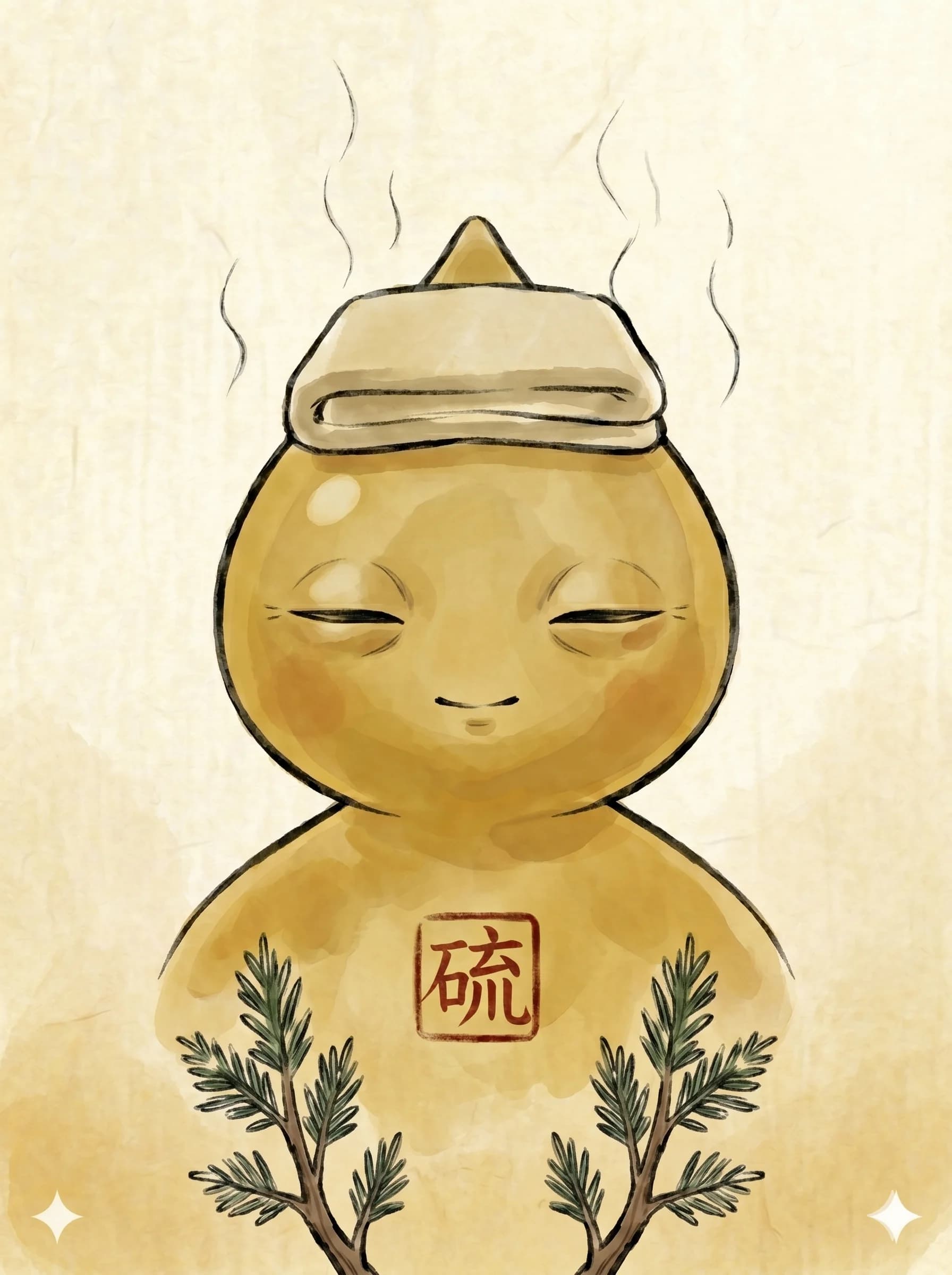 リュウ（硫酸塩泉の精霊）の解説