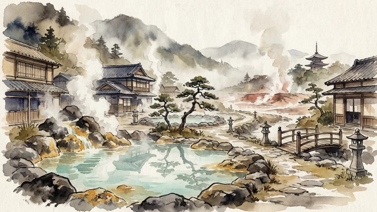 別府温泉|日本一の湧出量を誇る、多様な泉質の温泉郷