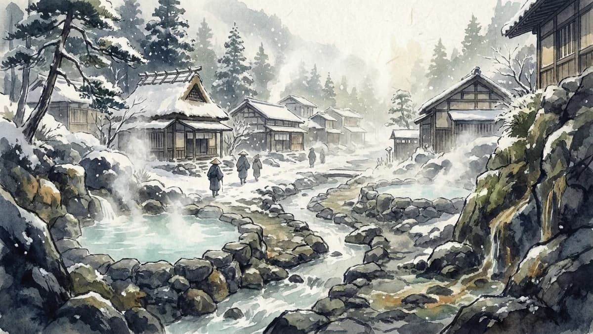岳温泉|安達太良山から引く天然湯もみの名湯
