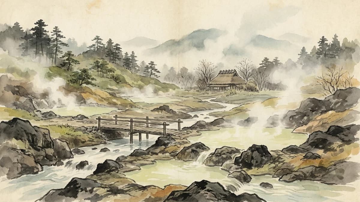 에비노고원 온천 | 기리시마 연산의 절경과 다양한 수질을 즐기는 하늘 위 온천