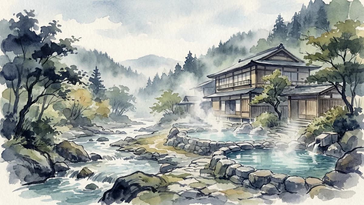 古湯温泉|ぬる湯に浸かる、心身を解きほぐす山のいで湯