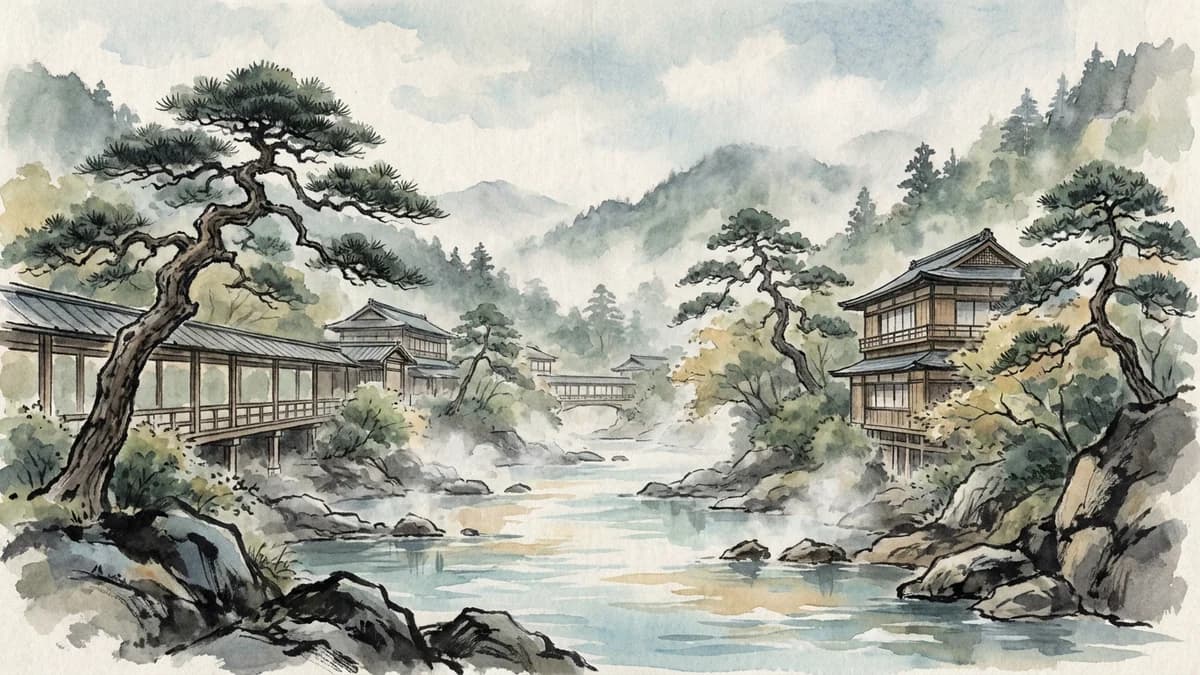 法師温泉|足元から湧くぬる湯に身を委ねる、文人墨客の愛した秘湯