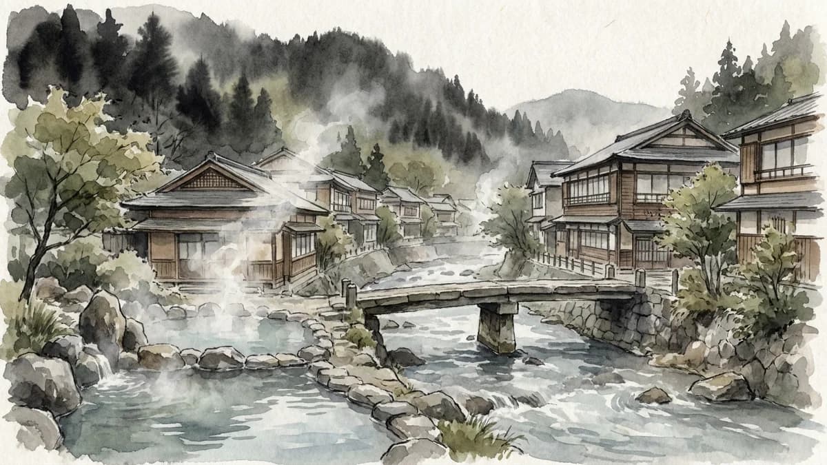 鹿教湯温泉|信州の山懐に抱かれた、心身を癒す国民保養温泉地