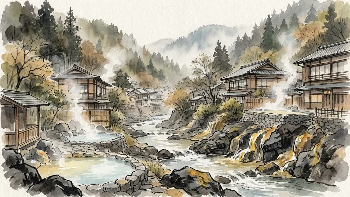 黒川温泉|里山の風情と「入湯手形」で巡る癒しの湯