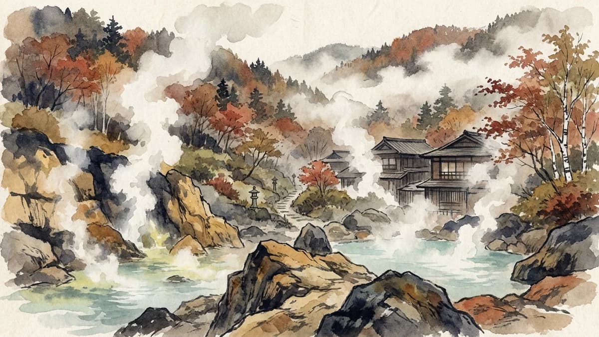 登别温泉|坐拥9种泉质的“温泉百货商店”