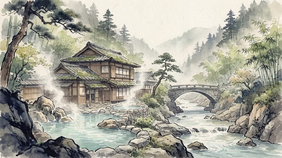 下部温泉|武田信玄の隠し湯、ぬる湯で癒す心身のリトリート