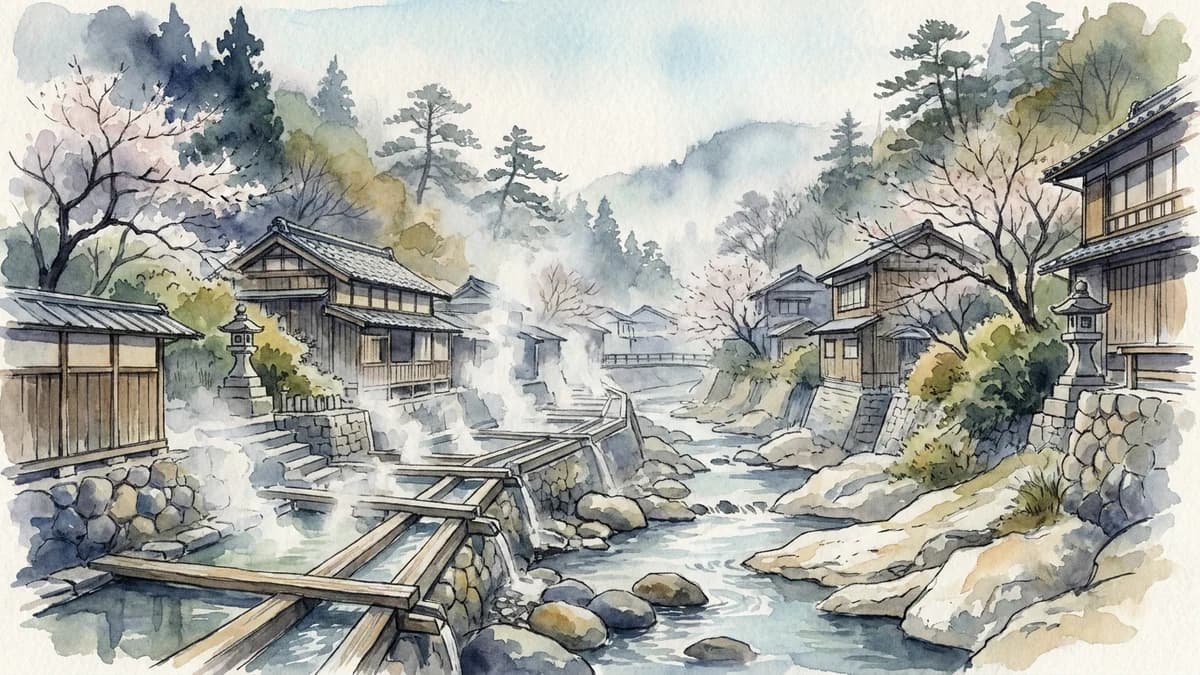 俵山温泉|心と体を癒す「湯治の郷」で深いリラックスを