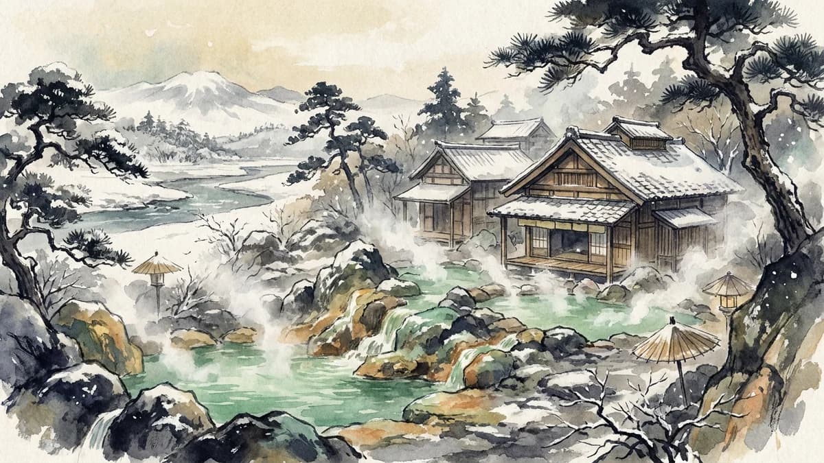 月岡温泉|エメラルドグリーンの湯で美肌を育む名湯