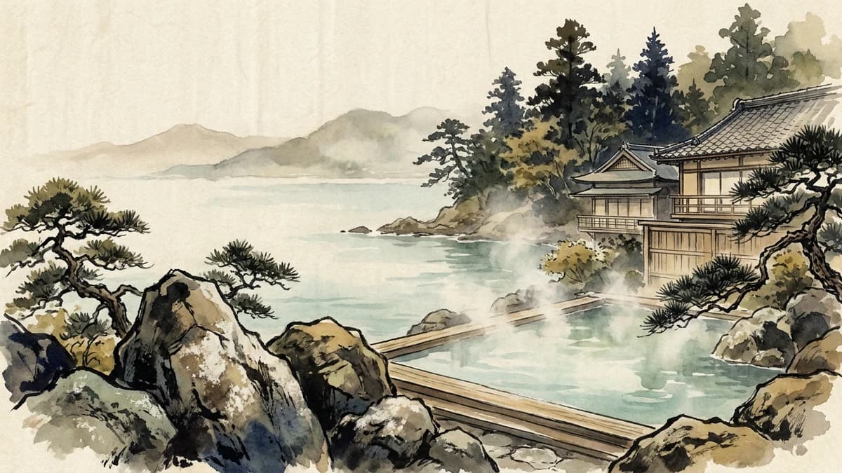 和倉温泉|七尾湾を望む、千年以上の歴史を持つ塩の湯