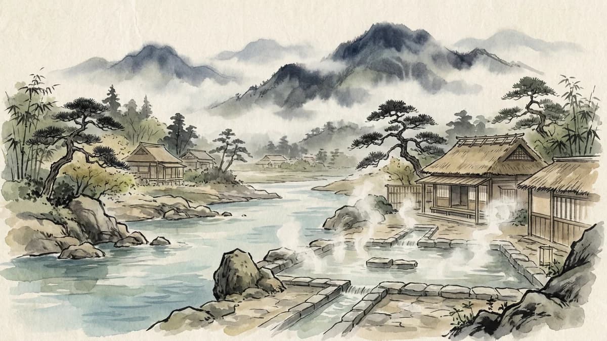 湯原温泉|西の横綱「砂湯」と美肌の湯で心身を癒す
