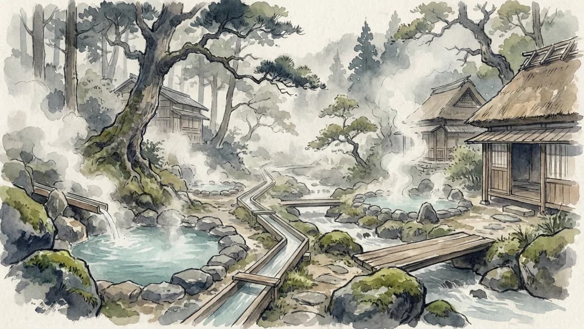 湯の峰温泉|世界遺産の温泉道、1800年の歴史を誇る癒しの湯