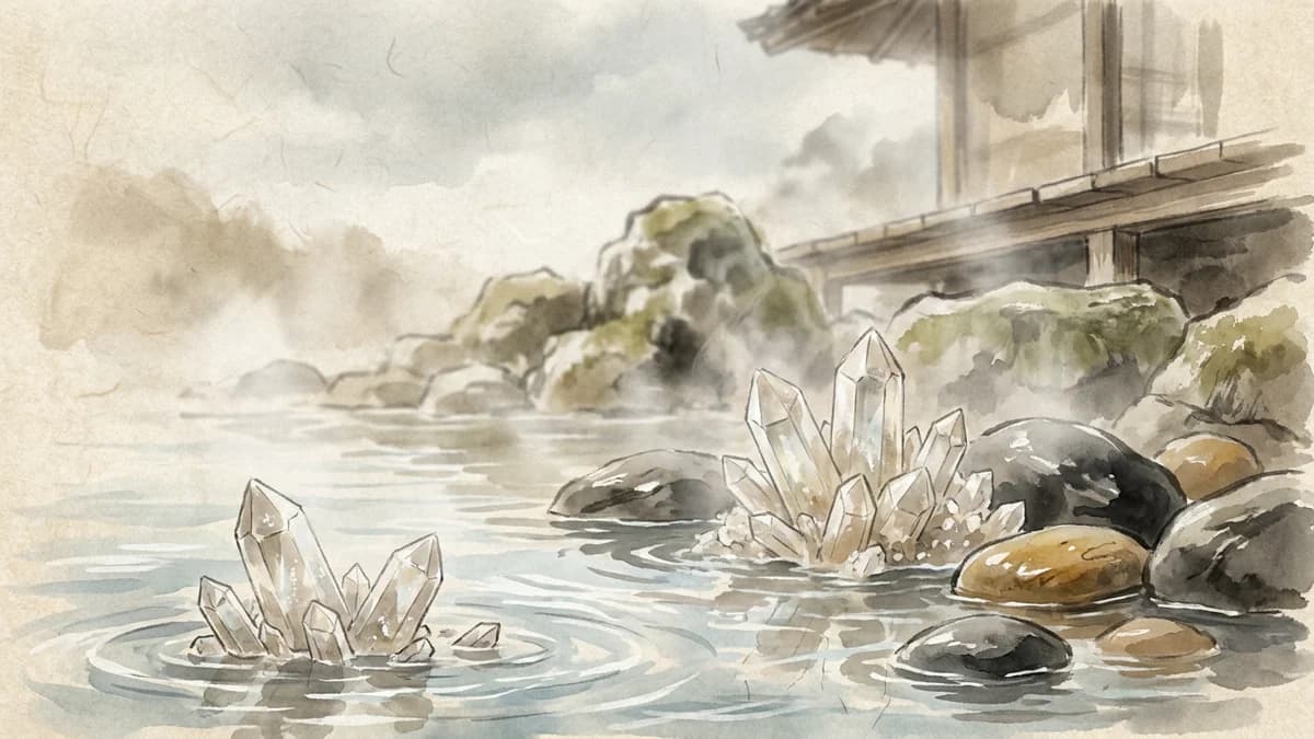 メタケイ酸とは|「美肌の湯」基準成分とTop5温泉